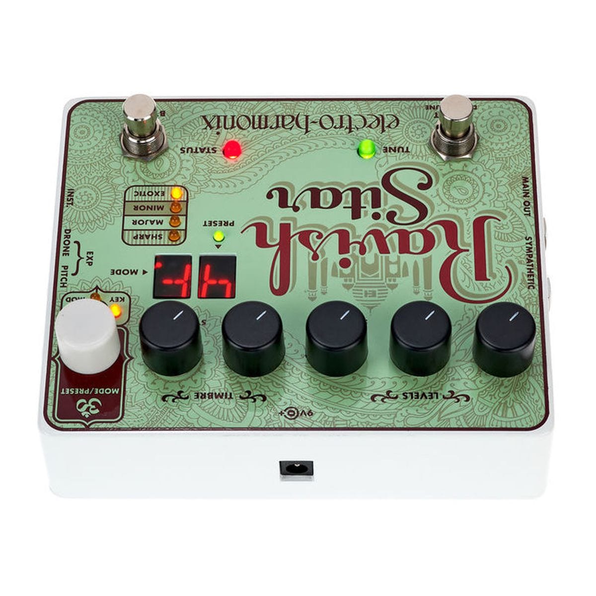 sitar pedal Electro Harmonix Ravish Sitar Guitar Effects Pedal