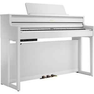Roland HP704 Digital Piano; White