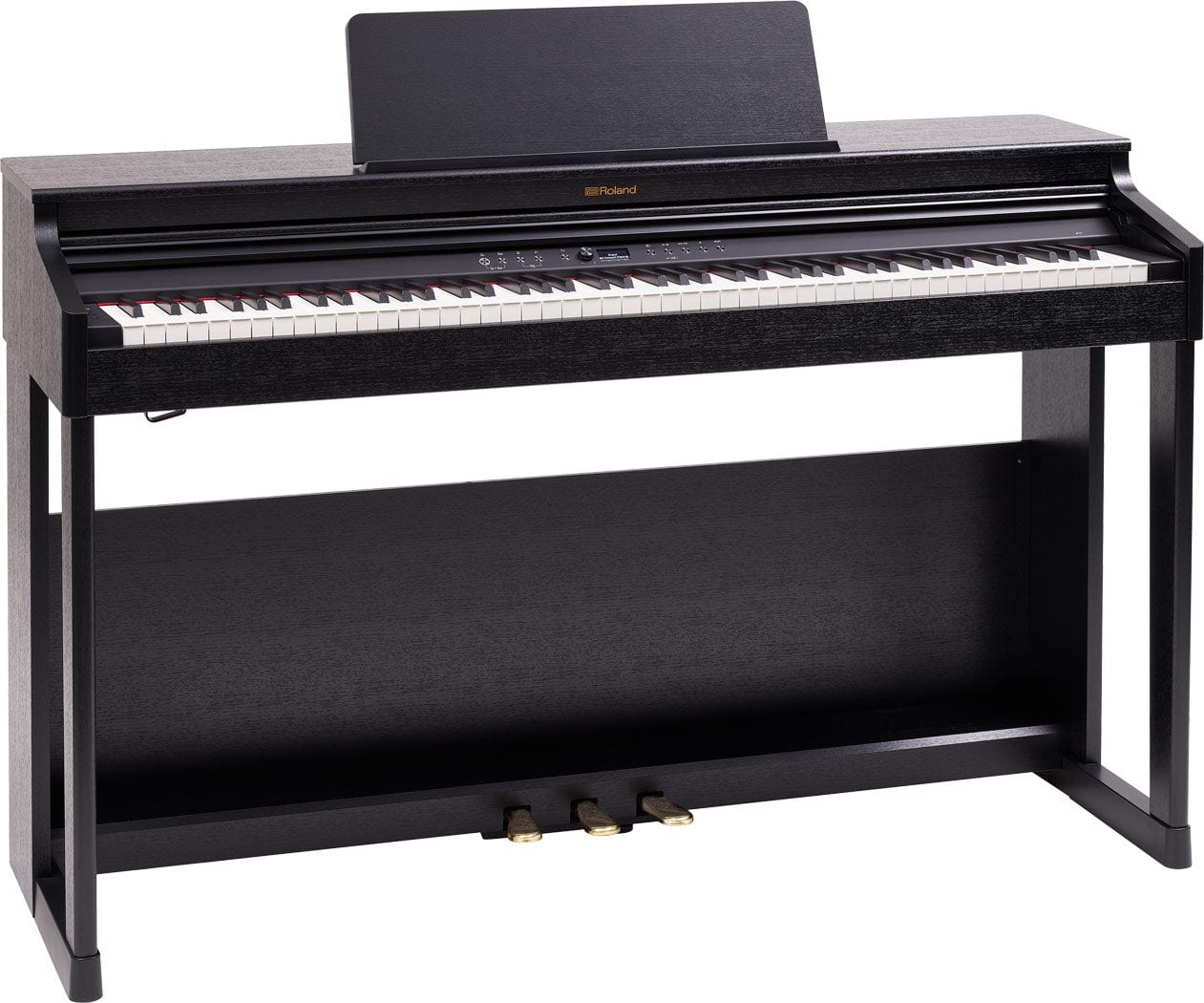 Roland RP701 Charcoal Black Digital Piano Value Package