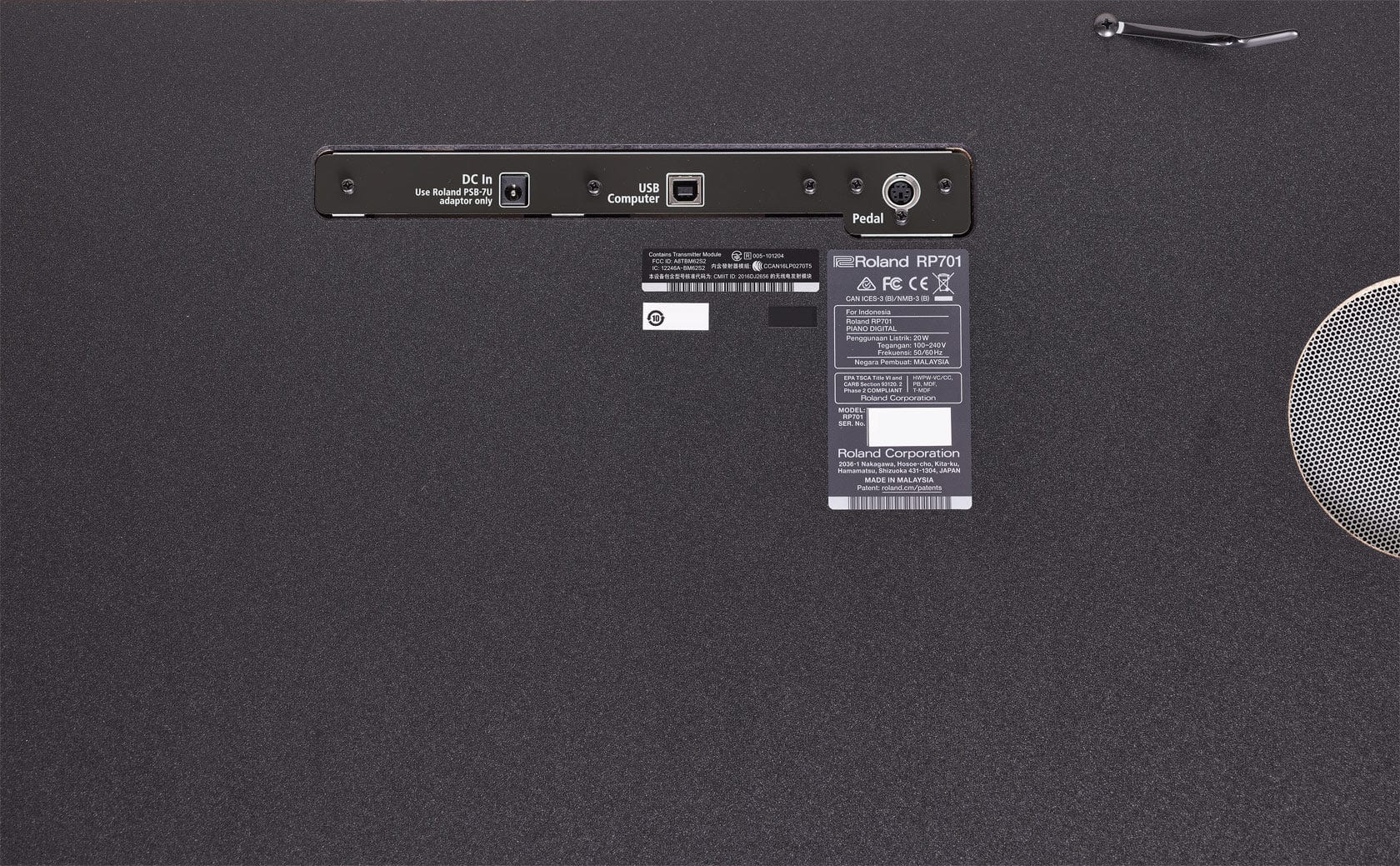 Roland RP701 Dark Rosewood Digital Piano Value Package