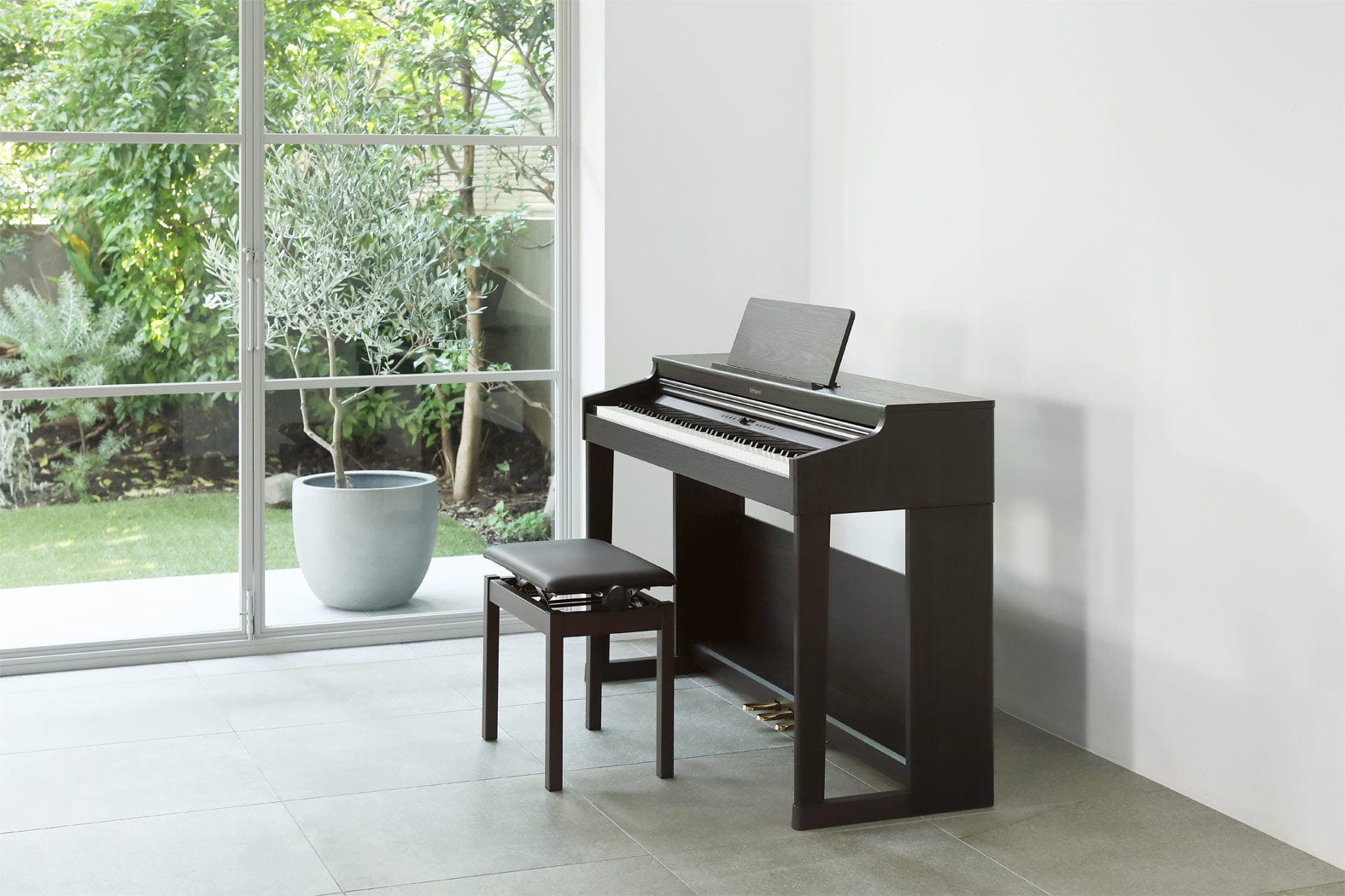 Roland RP701 Dark Rosewood Digital Piano Value Package