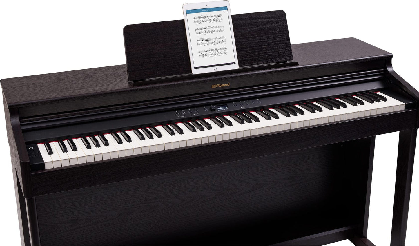 Roland RP701 Dark Rosewood Digital Piano Value Package