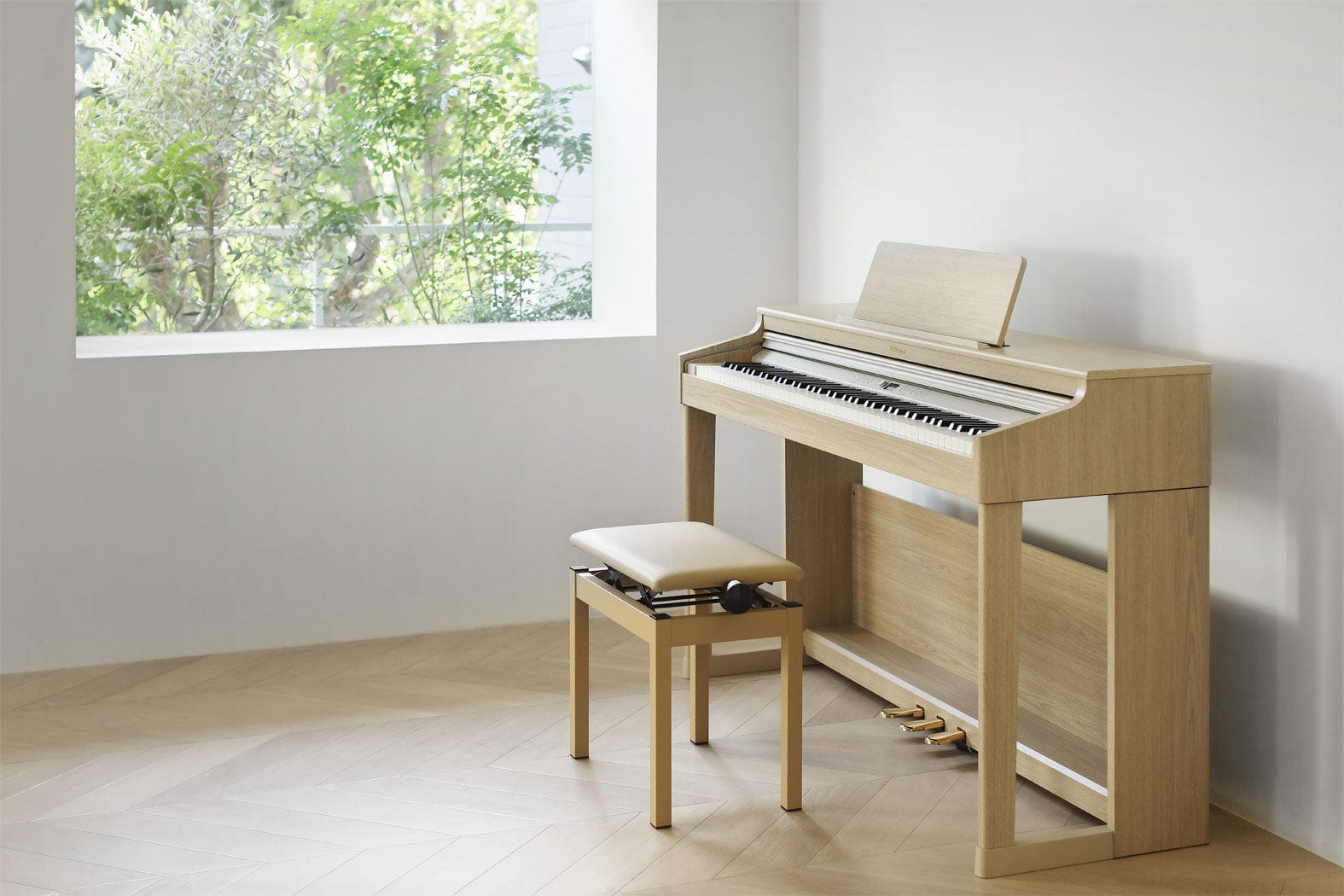 Roland RP701 Light Oak Digital Piano