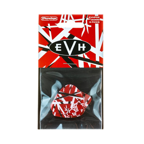 Jim Dunlop EVH Shark Max Grip Plectrums 6 Pack