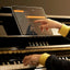 Yamaha U1 SH3 Silent Upright Piano; Polished Ebony