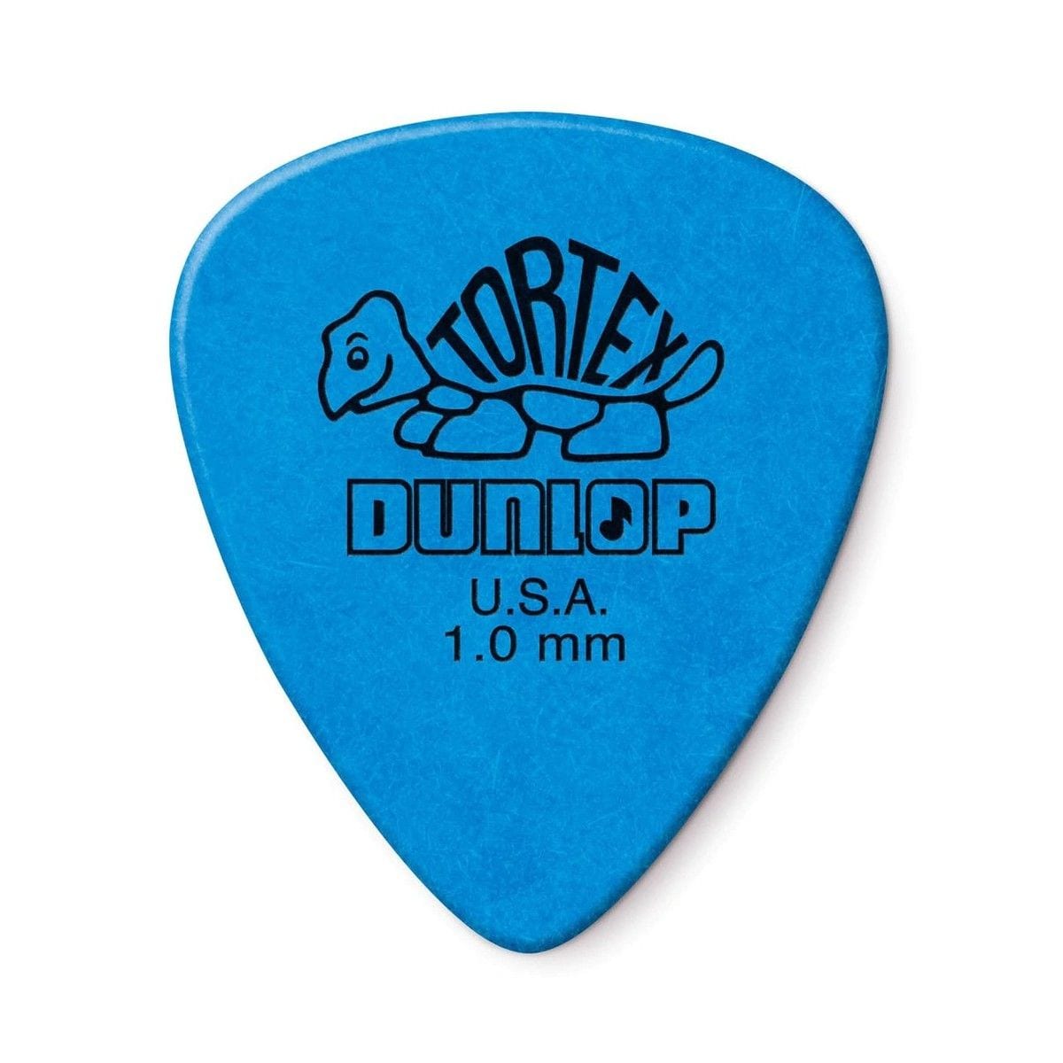 Jim Dunlop TORTEX Plectrums 1.0MM Blue 12 Pack