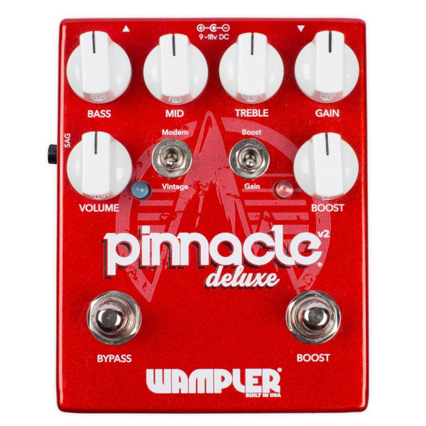 Wampler Pinnacle Deluxe v2 Overdrive Pedal