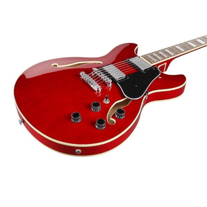 Ibanez Artcore AS73 TCD Trans Cherry Red Guitar | Bonners Music